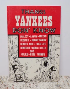 1975 Thangs Yankees Don' Know Booklet Comical Merry Mountaineers Highlands NC - Picture 1 of 5
