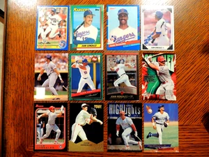 JUAN GONZALEZ (25) CARD LOT ROOKIES RANGERS ALL-STAR LEGEND - Picture 1 of 3