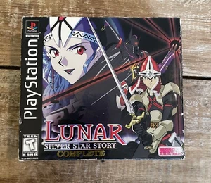 Lunar: Silver Star Story Complete (PlayStation 1, 2002) with Map Big Box PS1 - Picture 1 of 12