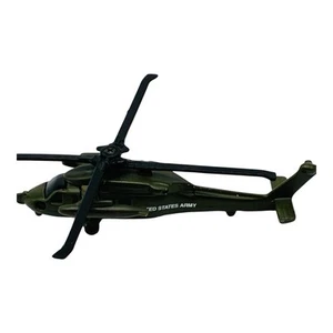 Maisto GI Joe MH-60K Night Hawk Die Cast Helicopter Green 1:87 Scale - Picture 1 of 7