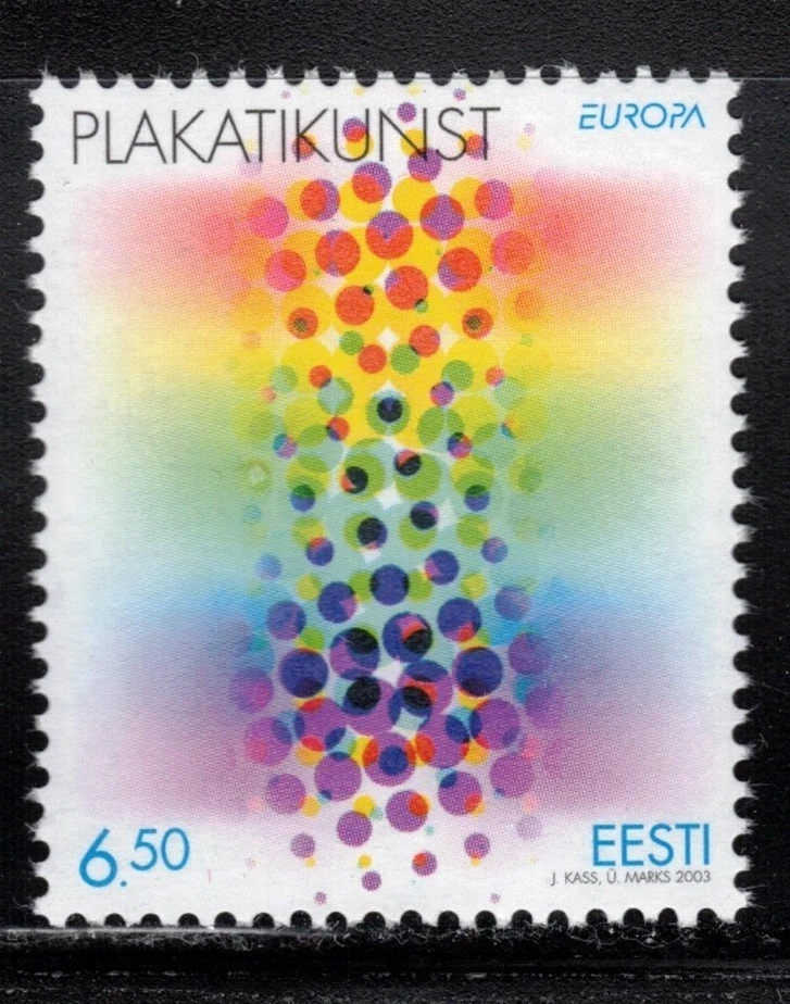 2003 Estonia Europa CEPT MNH Poster Art - Image 1 of 1