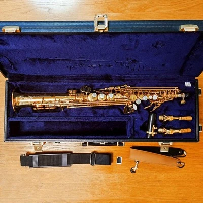 YAMAHA YSS-875EX Custom EX Soprano Saxophone Professional Grade Excellent - Image 1 of 4