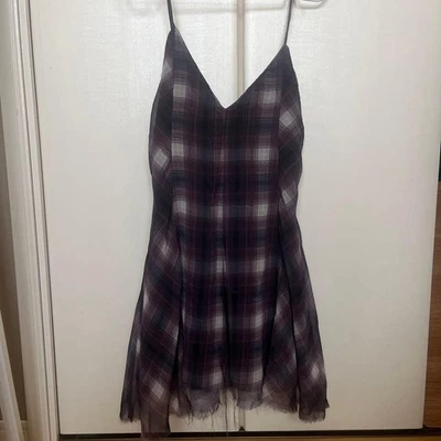 Vestido camisero a cuadros UNIF Foto 1 de 3