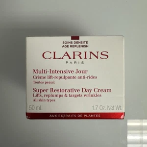 Crema de día Clarins Multi Intensive Jour Super Restauradora 50 ml 1,7 oz nueva en caja - Imagen 1 de 6