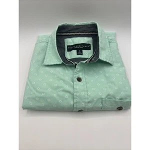 Truth Substance Men’s S Aqua Green Polo Shirt Common Sense Button Up - Picture 1 of 9