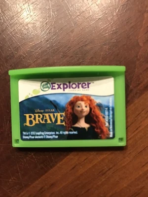LEAPFROG EXPLORER LEAPPAD GAME CARTRIDGE ONLY - DISNEY BRAVE PIXAR - Image 1 of 2