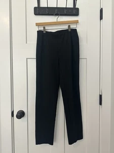 J. JILL PONTE SLIM LEG PANTS BLACK WOMEN'S SIZE XS, ELASTIC WAIST - Picture 1 of 6