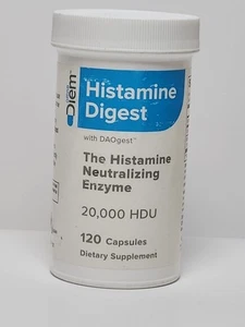 Exp. 4/2025 Omne Diem Histamine Digest with Daogest 120 Caps 20,000 HDU - Picture 1 of 4