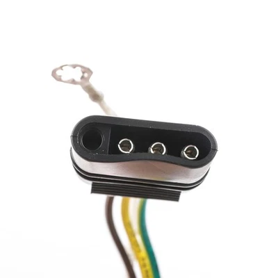 Adaptador de extensión plana de 4 cables Hopkins Mfg 47105; extiende sistema de cableado 32 pulgadas Foto 1 de 4