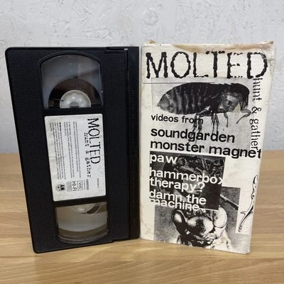 MOLTED Hunt & Gather VHS 1993 Soundgarden Monster Magnet Grunge - Image 1 of 2