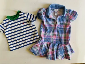 Ralph Lauren 12 & 9 Monate Kleid Mädchen Kleinkind - Bild 1 von 6