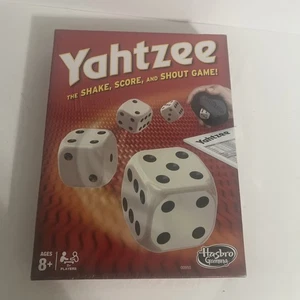 Sealed Yahtzee Dice Game with Shaker Complete Hasbro Gaming - Picture 1 of 6