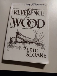 a reverence for wood by eric sloane (paperback book) - Bild 1 von 3