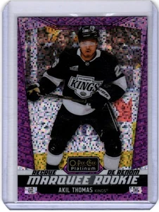 2024-25 O-Pee-Chee Platinum #233 Akil Thomas Violet Pixels #/299 - Picture 1 of 1