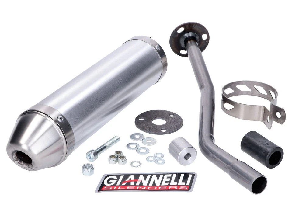 Endschalldämpfer Giannelli Aluminium für Derbi Senda R 50 99-09, DRD Edition 50  - Bild 1 von 1