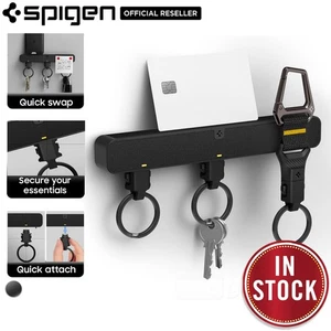 For Universal Key Ring Holder Hub SPIGEN Carabiner Detachable Magnetic Keychain - Picture 1 of 19