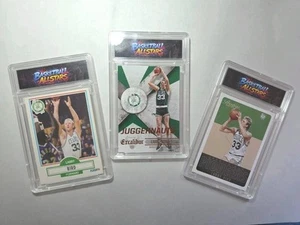 Larry Bird 1990 Fleer #8 y Skybox + #12 y #18 2014 Boston Celtics SLABS GM - Imagen 1 de 8