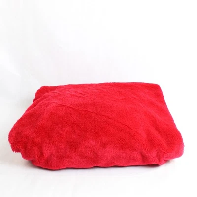 Red Felt Fabric 41"x66" Heavy Craft Sewing DIY Material Pre-Owned Stained - Image 1 of 4