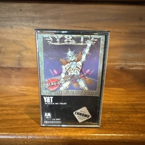 Y&T In Rock We Trust, Chrome Cassette 1984 A&M Records Yesterday and Today - Picture 1 of 6