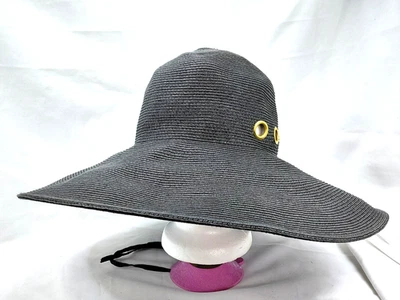 Damas Vintage Mod Elegante Floppy Sun Hat Colección JBK Camrose & Kross Foto 1 de 4