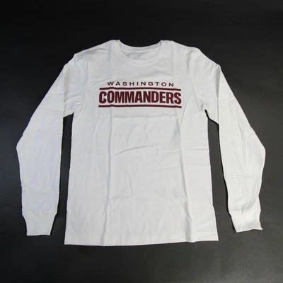 Washington Commanders Nike Nike Tee Long Sleeve Shirt Men's White/Maroon New - Image 1 of 4