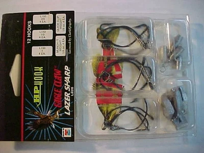 Новый Eagle коготь бас набор крючки размер 1/4 MUNCH IT 1/8 быстрый зажим весит - Изображение 1 из 4