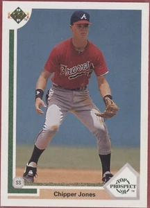 1990 Upper Deck - Chipper Jones RC (Atlanta Braves) #55 - Picture 1 of 2