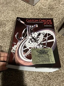 2001 Custom Chrome Intntl For Harley Davidson Parts & Accessories Catalog - Picture 1 of 19