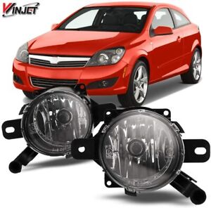 WINJET Factory Style Fog Lights - CLEAR LENS - Fits 2008-2009 Saturn Astra
