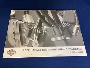2022 Harley Davidson All Models Service Wiring Diagram Wall Chart 94000955* - Picture 1 of 5