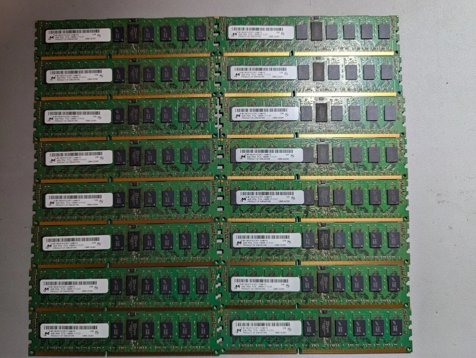 MT18KSF51272PZ-1G6M1FE Micron 4GB PC3-12800 DDR3-1600MHz ECC Registered CL11  - Image 1 of 4