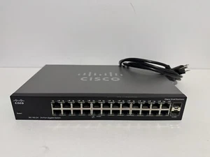 Cisco SG102-24 V2 24-Port Gigabit Ethernet Switch USED / WORKING - Picture 1 of 4