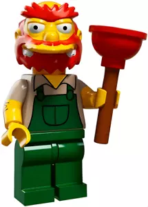 LEGO Simpson Serie 2 Groundskeeper Willie (71009) Nuevo Retirado Coleccionable CMF - Imagen 1 de 2