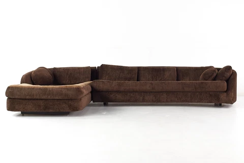 Adrian Pearsall Mid Century Cloud Sectional Sofa Cover