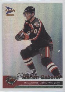 2002-03 Pacific Prism Platinum McDonald's Marian Gaborik #19