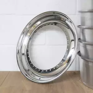 Letto esterno 16-18 1.0 BBS 34 fori alluminio triplo gradino cerchi letto anello - Foto 1 di 1