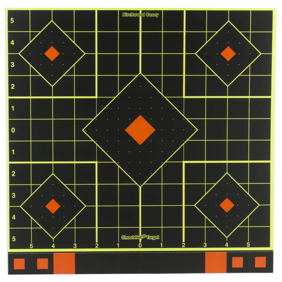 Birchwood Casey Shoot-n-c 12 Sight-in Target 5 Targets