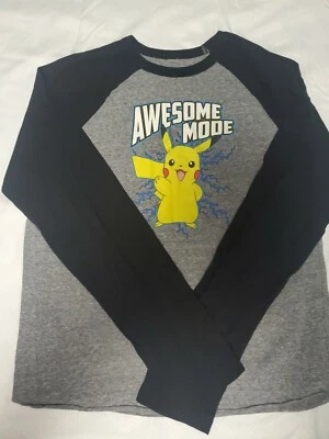 Pokemon unisex cotton Long sleeve shirt size XL 14-16 - Image 1 of 3