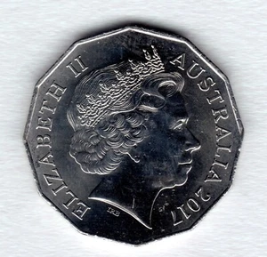 Aust 2017 x 50 Cent Coin Choice UNC Key Date Taken from Coin Roll - Picture 1 of 2