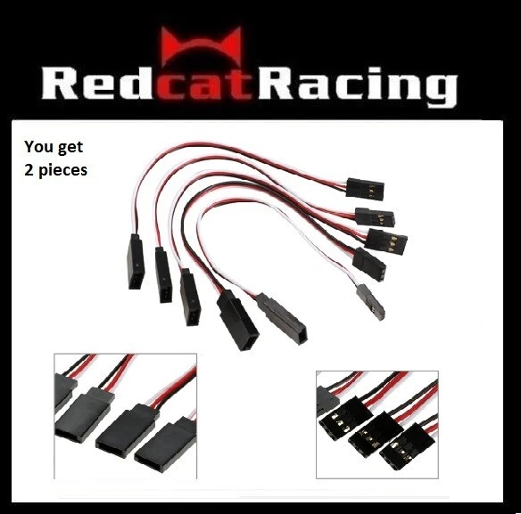 Redcat.Toys 114071 Servo Extensions (150mm) (2pcs) for Redcat and other RC's - Image 1 of 1