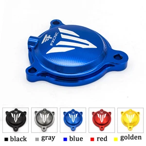 CNC Engine Case Stator Guard For YFM700 Raptor Blue 2008-2014 15 16 17 18 - Picture 1 of 9