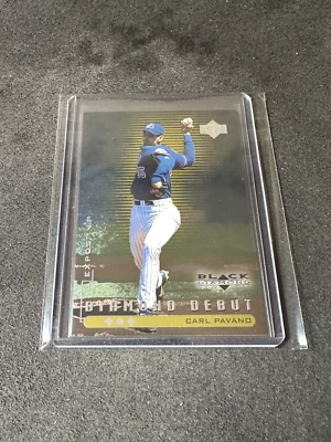 Carl Pavano 1999 Black Diamond Triple Diamond Debut 0160/1000 - Image 1 of 2