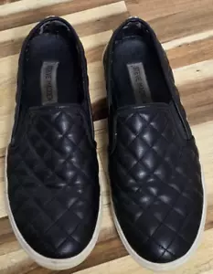 Zapatos sin cordones Steve Madden Ecentrcq negros para mujer talla 8B” - Imagen 1 de 13