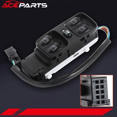 Interruptor de ventana eléctrica delantero izquierdo para MERCEDES-BENZ G500 G55 AMG G550 G63 AMG Foto 1 de 4