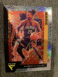 2020-21 Panini Flux Silver Prizm #129 Markelle Fultz Orlando Magic