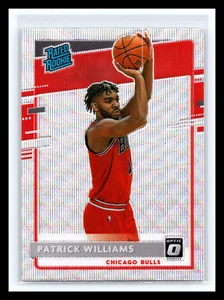 🏀 Patrick Williams 2020-21 Donruss Optic Silver Wave Prizm Holo Rating RC # 154 - Bild 1 von 2