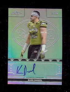 KASH DANIEL - Kentucky Wildcats - 2016 Leaf Army *METAL* Certified AUTOGRAPH RC - Picture 1 of 1