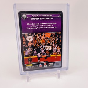 Joe Burrow Playoff Atmosphere Gridiron - Environement 2022 Panini NFL Five TCG