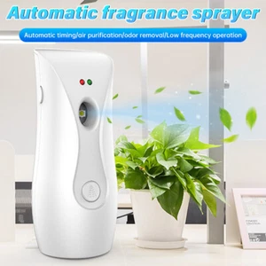 Automatic Air Freshener Spray Dispenser Fragrance Diffuser Wall Mounted Home - Picture 1 of 17