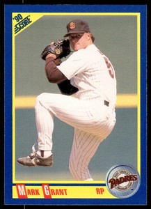 1990 Score Mark Grant San Diego Padres #466